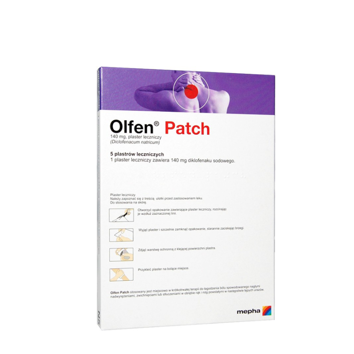 OLFEN PATCH  140mg plāksteris N5